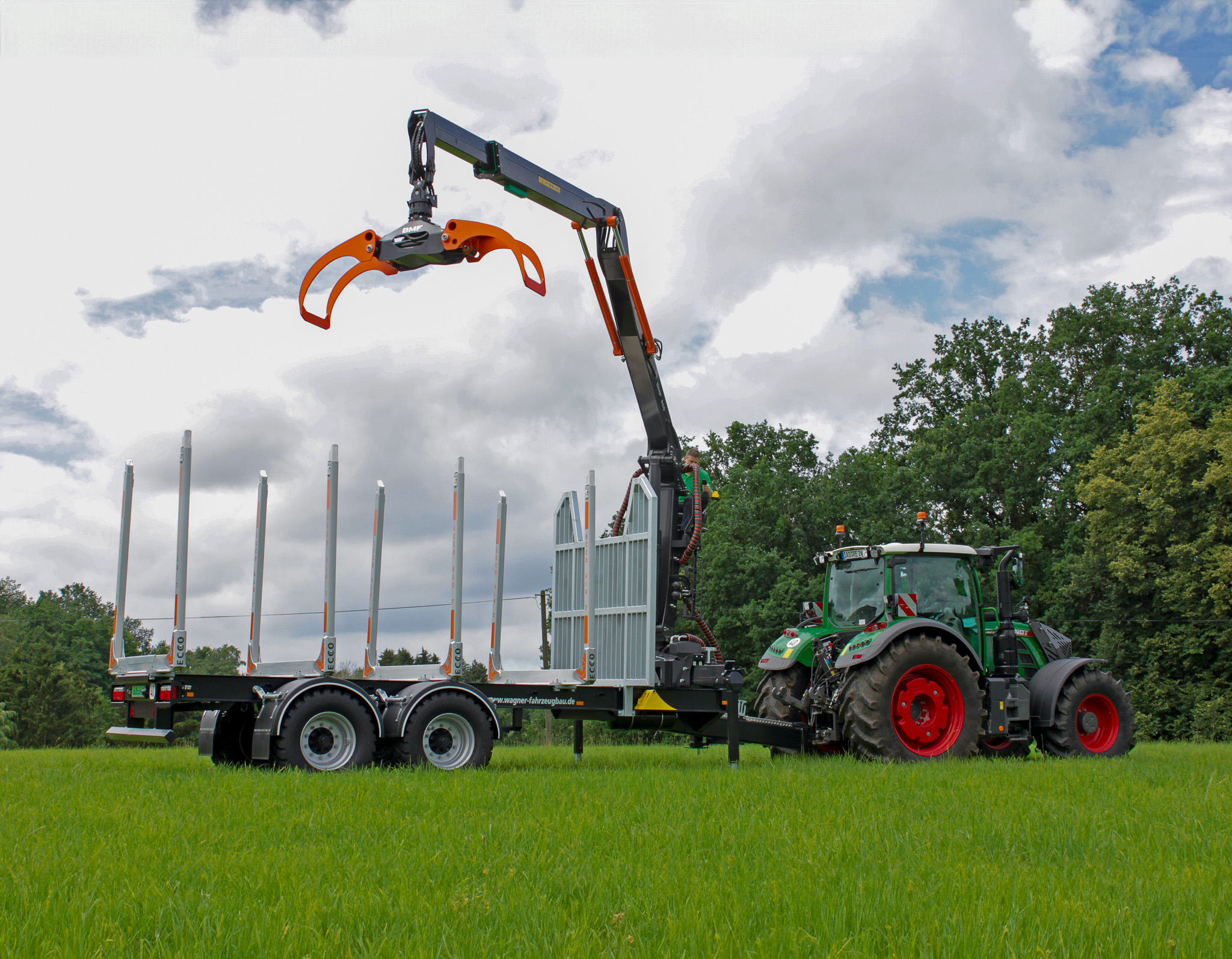 Z Cranes — BMF Forestry Trailers & Cranes